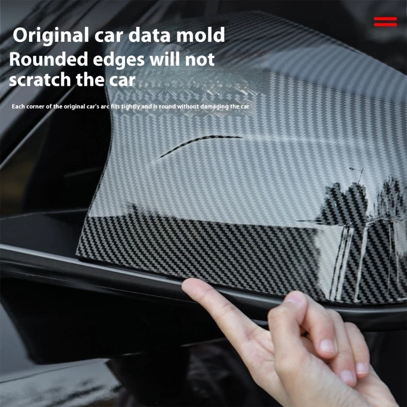 0XXD Seamlessly ABS Mirror Covers For Y 2021-2024 Carbon Fiber Texture Protective Shells With Secure Adhesive Backing
0XXD Seamlessly ABS Mirror Covers For Y 2021-2024 Carbon Fiber Texture Protective Shells With Secure Adhesive Backing