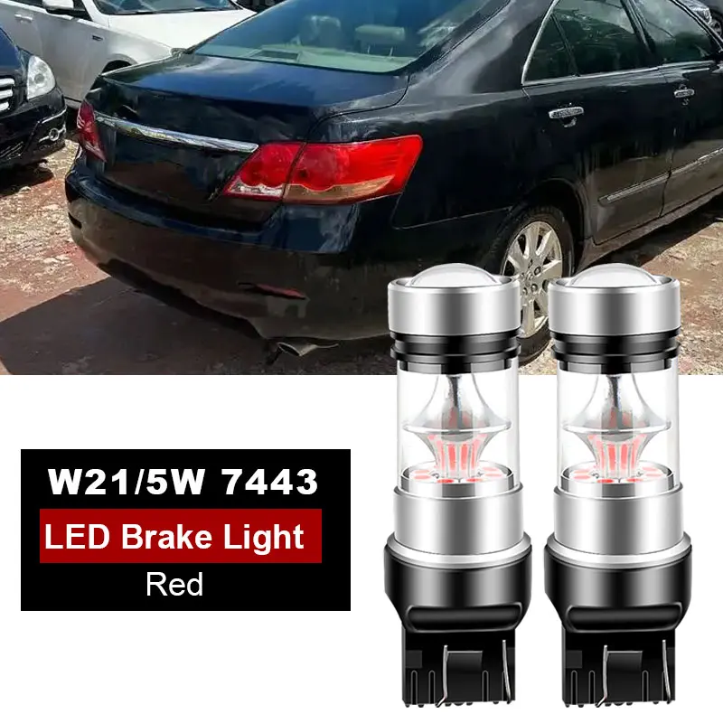 2PCS For Toyota Camry Venza Yaris Vitz Tundra Tacoma Sienna Avalon 4Runner T20 LED Brake Light Lamp 7443 W21/5W Stop Bulbs 12V
2PCS For Toyota Camry Venza Yaris Vitz Tundra Tacoma Sienna Avalon 4Runner T20 LED Brake Light Lamp 7443 W21/5W Stop Bulbs 12V