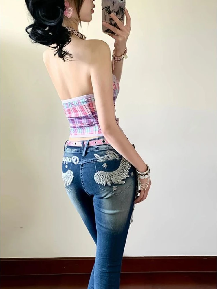 Корейские шикарные винтажные узкие джинсы женские гранж японские Gyaru Y2K джинсовые брюки-карго киберпанк хип-хоп 2000-х эстетический Tomboy
Корейские шикарные винтажные узкие джинсы женские гранж японские Gyaru Y2K джинсовые брюки-карго киберпанк хип-хоп 2000-х эстетический Tomboy