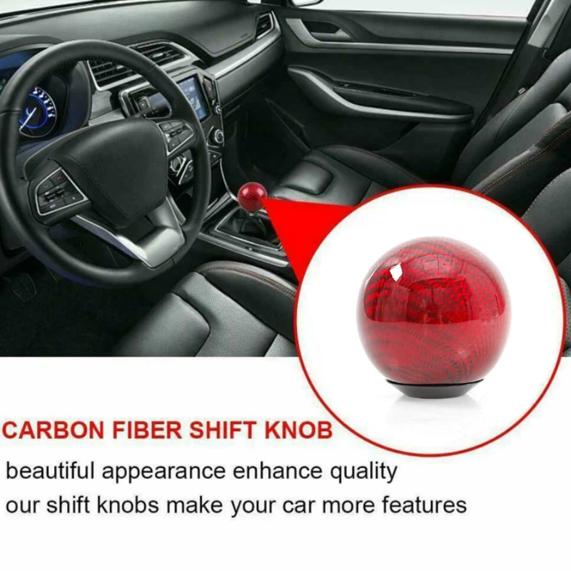 JDM style black/red line 5/6 Speed M12X1.5/M10X1.5/M10X1.25 Mugen Carbon Fiber Gear Shift Knob For Honda Acura/TOYOTA/NISSAN
JDM style black/red line 5/6 Speed M12X1.5/M10X1.5/M10X1.25 Mugen Carbon Fiber Gear Shift Knob For Honda Acura/TOYOTA/NISSAN