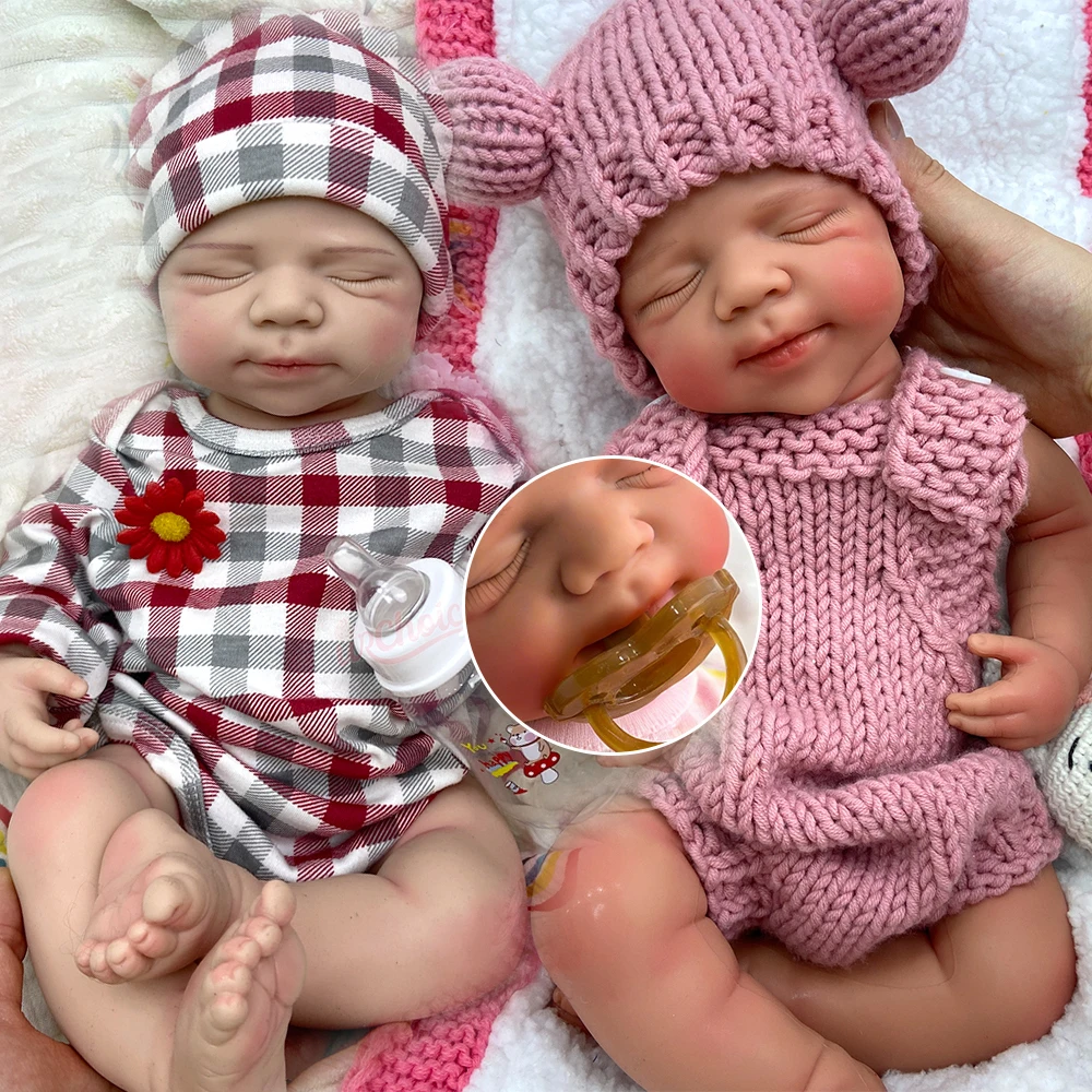 Handmade Waterproof 50cm Pascale Silicone Reborn Baby Girl/Boy Can Use Pacifiers Doll Soft Lifelike Art Model for Artists
Handmade Waterproof 50cm Pascale Silicone Reborn Baby Girl/Boy Can Use Pacifiers Doll Soft Lifelike Art Model for Artists
