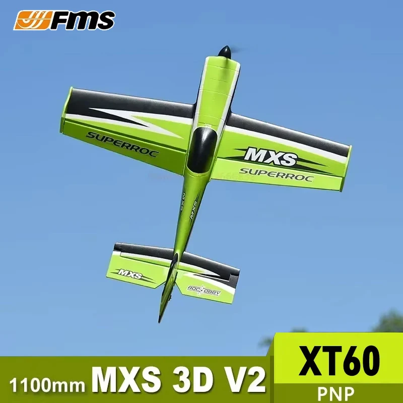 Fms 1100mm Mxs V2 Rc Airplane 4ch Aerobatic 3d Sport Plane Model Xt60 Fixed Wing Avion Epo Foam Remote Controlled Aircraft Gift
Fms 1100mm Mxs V2 Rc Airplane 4ch Aerobatic 3d Sport Plane Model Xt60 Fixed Wing Avion Epo Foam Remote Controlled Aircraft Gift
