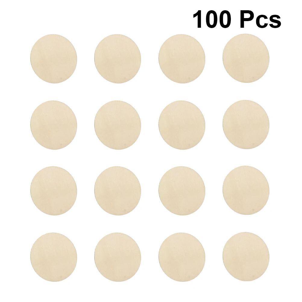 100pcs Round Wooden Slices Diy Craft Chips For Painting Graffiti Decorations Smooth Natural Wood Pieces Creative Tools Safe
100pcs Round Wooden Slices Diy Craft Chips For Painting Graffiti Decorations Smooth Natural Wood Pieces Creative Tools Safe