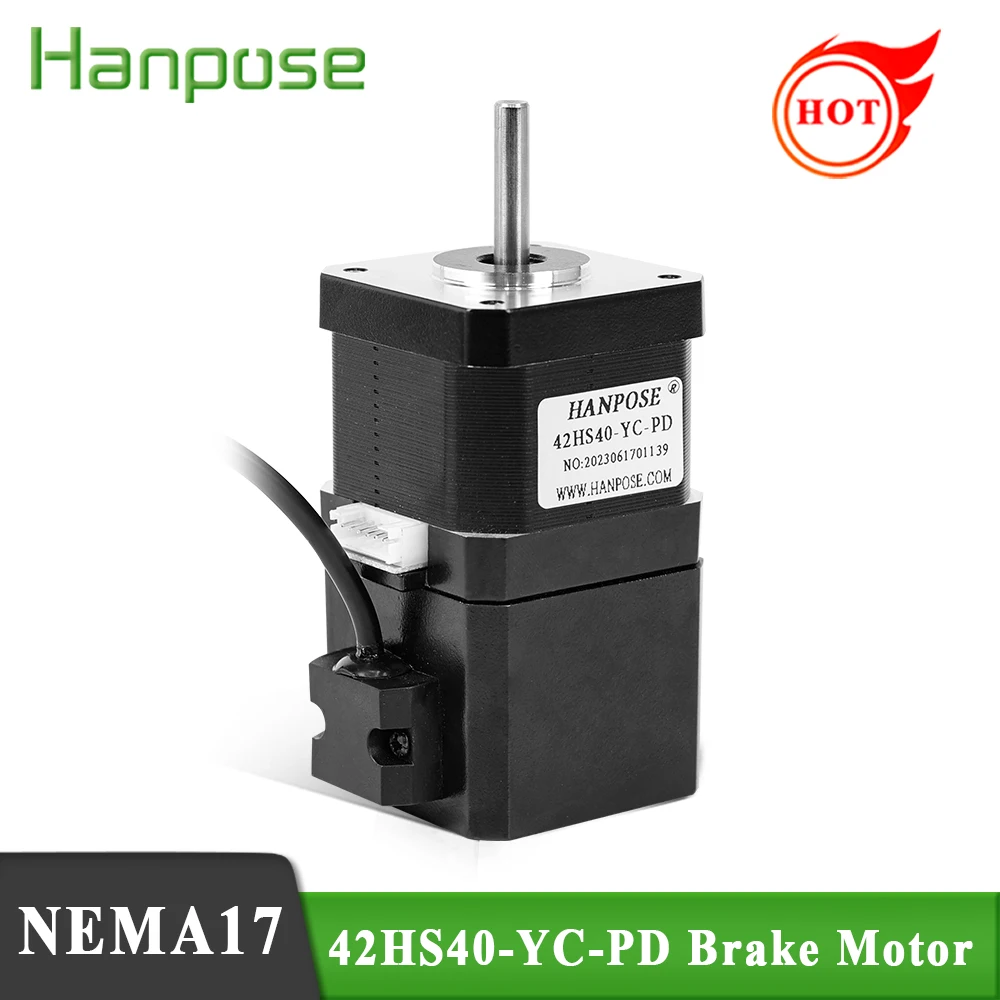 HANPOSE доставка 42 тормозной шаговый двигатель 12В 4-проводной 40н. См 1.5A 42HS40-YC-PD постоянный магнит тормозной шаговый двигатель NEMA17
HANPOSE доставка 42 тормозной шаговый двигатель 12В 4-проводной 40н. См 1.5A 42HS40-YC-PD постоянный магнит тормозной шаговый двигатель NEMA17