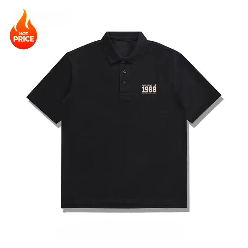 2025 New 1988polo Shirt Men's Business Short-sleeved polo shirt SummerHeavy Loose Black Trend shirt
2025 New 1988polo Shirt Men's Business Short-sleeved polo shirt SummerHeavy Loose Black Trend shirt