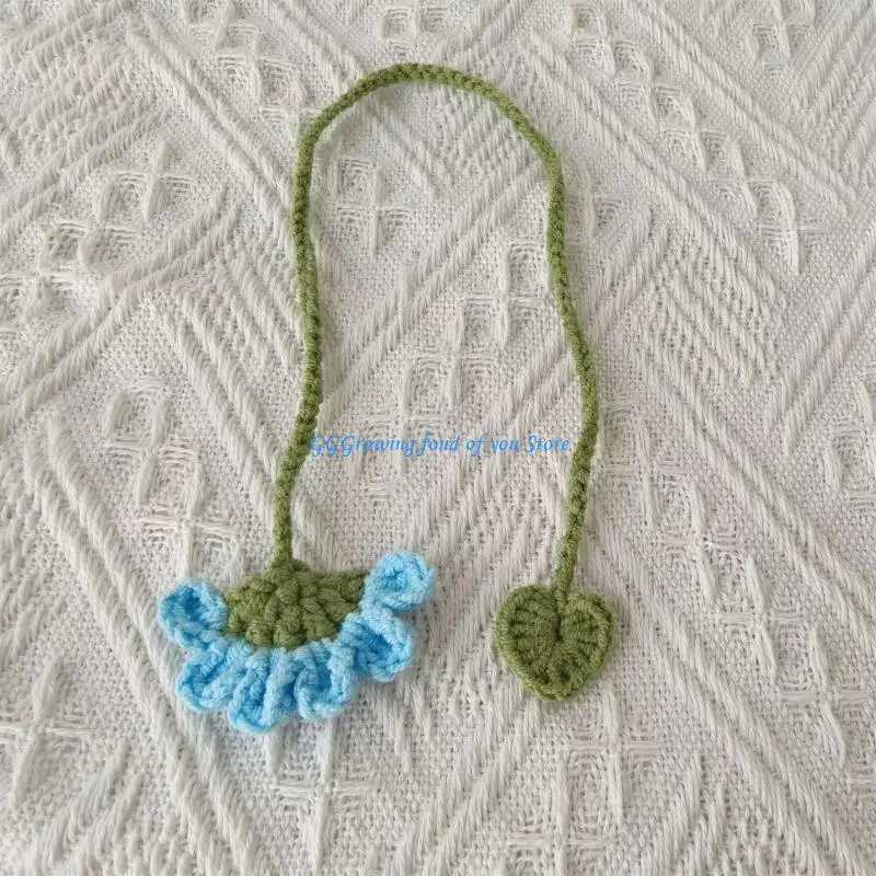 H9EB 5Pcs Handmade Crochet Bookmarks Floral Book Page Clip Book Page Divider for Kid
H9EB 5Pcs Handmade Crochet Bookmarks Floral Book Page Clip Book Page Divider for Kid