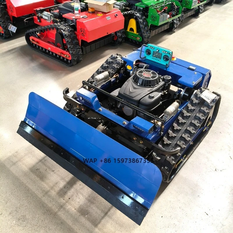 High Power EPA EURO5 All Terrain Remote Lawn Mower 500mm Crawler Remote Control Agricultural Lawn Mower
High Power EPA EURO5 All Terrain Remote Lawn Mower 500mm Crawler Remote Control Agricultural Lawn Mower
