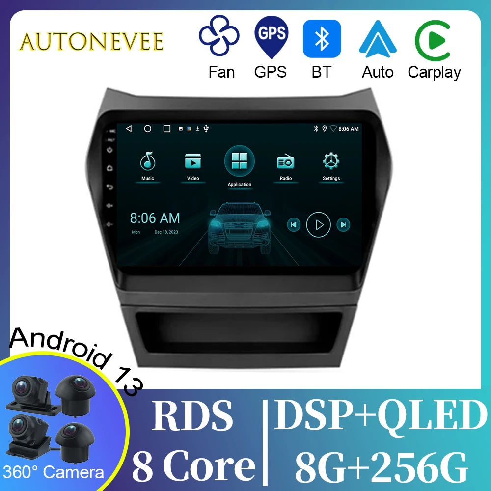 Android QLED For Hyundai Santa Fe 3 2013 - 2016 RHD GPS Navigation Multimedia Player Car Radio Carplay Video Stereo No 2din DVD
Android QLED For Hyundai Santa Fe 3 2013 - 2016 RHD GPS Navigation Multimedia Player Car Radio Carplay Video Stereo No 2din DVD