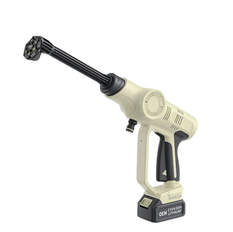 Portable Industrial 21V Lithium Cordless DIY Car Washer High-Pressure Water Jet Foam Power Tool Battery 3.85L/min Flow Rate
Portable Industrial 21V Lithium Cordless DIY Car Washer High-Pressure Water Jet Foam Power Tool Battery 3.85L/min Flow Rate