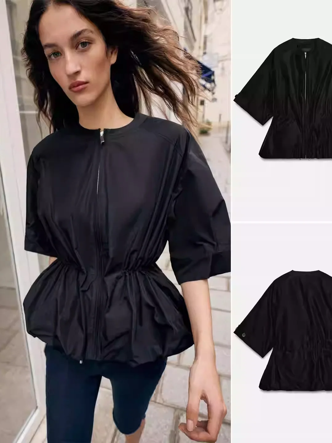 Fashionable Puffy Sleeve Short Sleeve Parka Jacket Women's Summer 2026 New Arrival Lightweight Polyester Standard Fit Zipper ...
Fashionable Puffy Sleeve Short Sleeve Parka Jacket Women's Summer 2026 New Arrival Lightweight Polyester Standard Fit Zipper ...