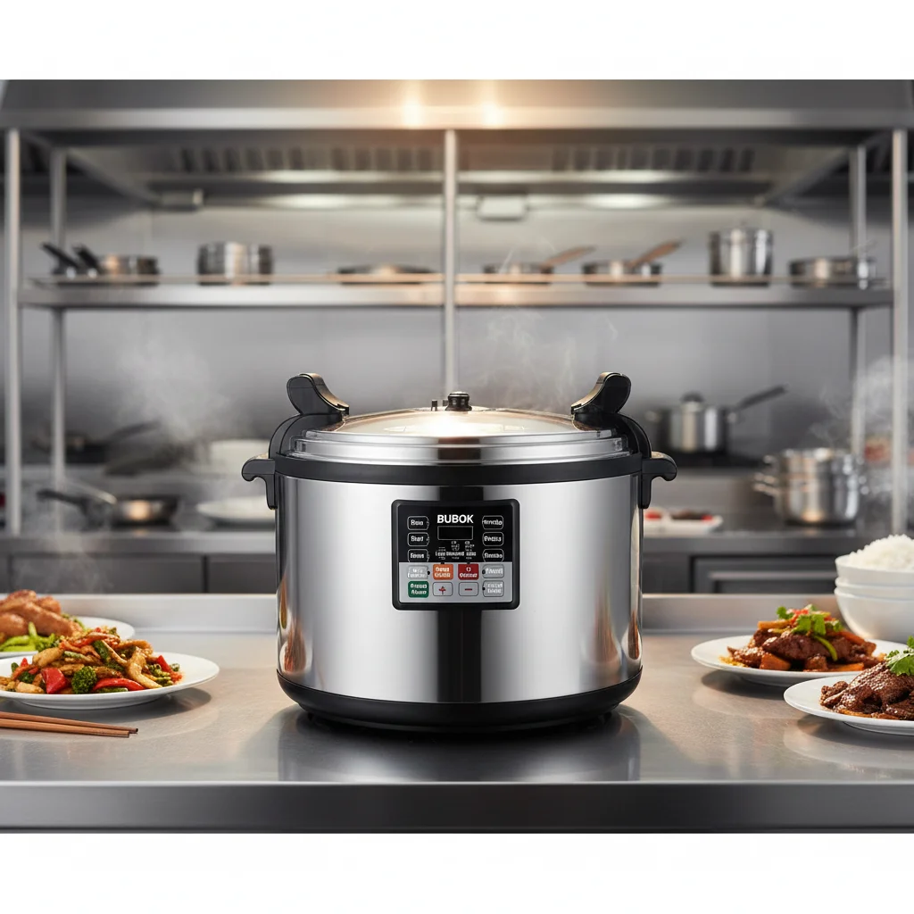 BUBOK 65L Commercial Grade Large Capacity Versatile Stainless Steel Electric Pressure Cooker
BUBOK 65L Commercial Grade Large Capacity Versatile Stainless Steel Electric Pressure Cooker