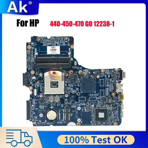 For HP ProBook 440 450 470 G0 Laptop Motherboard 12238-1 721525-501 721525-001 With HM76 DDR3L 100% Fully Tested