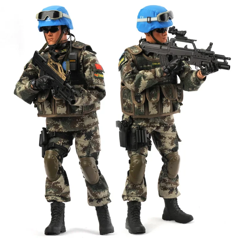 1/6 Scale Soldier Peace Mission Chinese Peacekeeping Forces Toy Military Model for 12" Action Figures Scene Accessory
1/6 Scale Soldier Peace Mission Chinese Peacekeeping Forces Toy Military Model for 12" Action Figures Scene Accessory