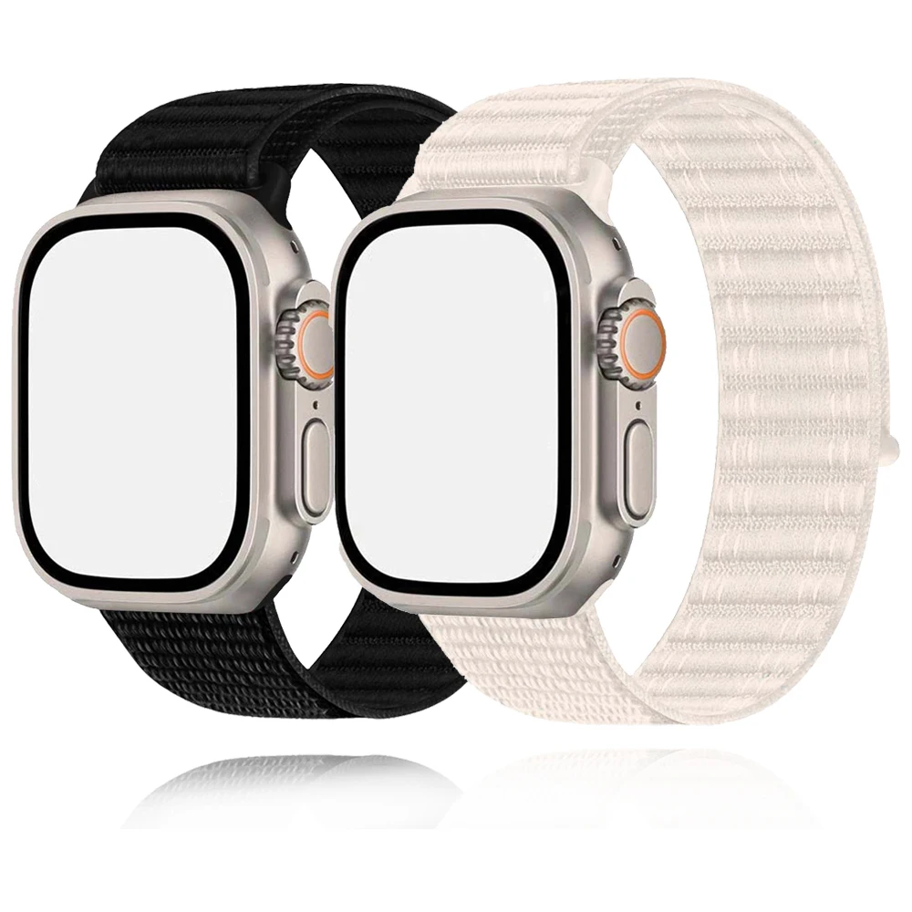 Ремешок нейлоновый для Apple Watch Band Series 10 9 8 Se 7 6 5 4 Ultra 2, браслет для Iwatch 42 мм 46 мм 49 мм 45 мм 41 мм
Ремешок нейлоновый для Apple Watch Band Series 10 9 8 Se 7 6 5 4 Ultra 2, браслет для Iwatch 42 мм 46 мм 49 мм 45 мм 41 мм