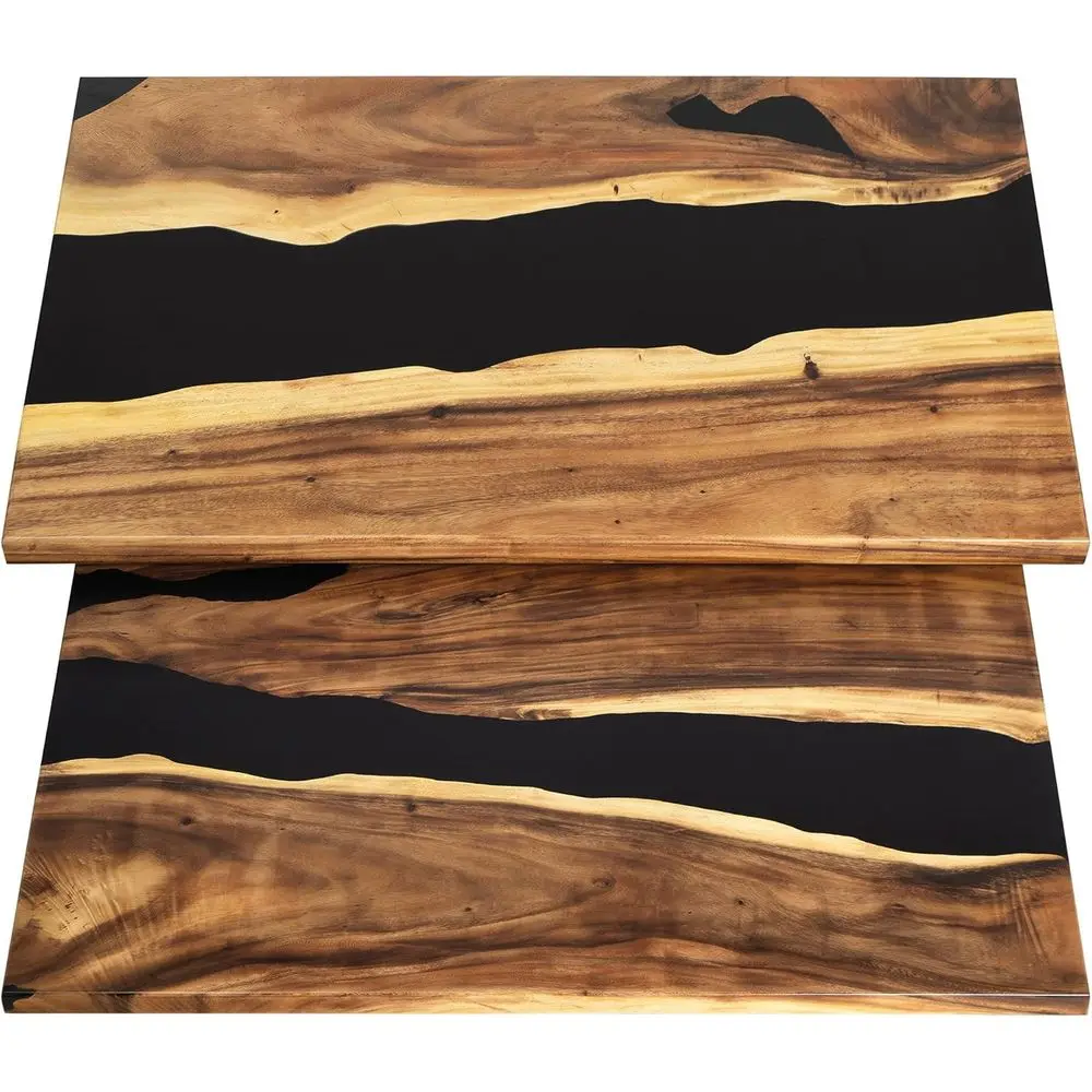 Rustic 48x30 Inch Epoxy Wood Desk Top - Durable for Home Office, Coffee Shops, and Dining Rooms
Rustic 48x30 Inch Epoxy Wood Desk Top - Durable for Home Office, Coffee Shops, and Dining Rooms
