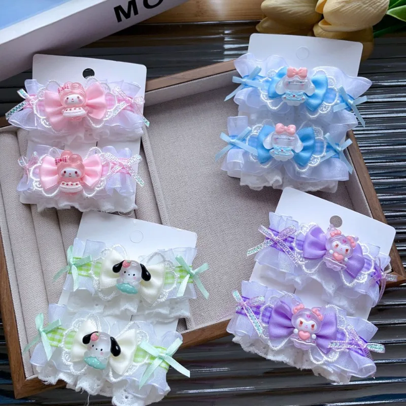 2 шт. Cinnamoroll My Melody аниме Kawaii Sanrio Ins модная заколка для волос ручной работы милый аксессуар Kuromi головные уборы подарки для девочек
2 шт. Cinnamoroll My Melody аниме Kawaii Sanrio Ins модная заколка для волос ручной работы милый аксессуар Kuromi головные уборы подарки для девочек