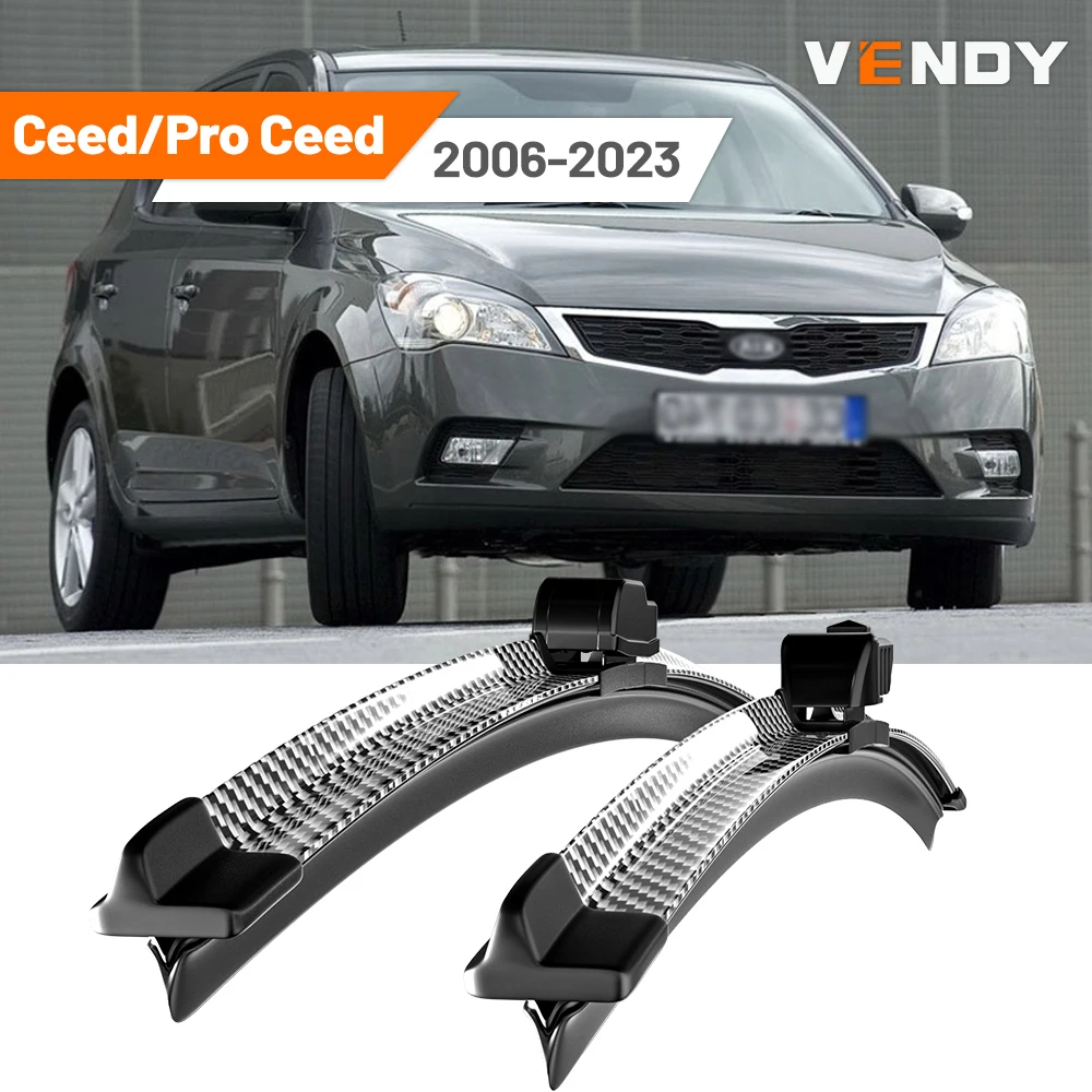 For Kia Ceed Pro Ceed 2006-2023 2009 2010 2011 2012 2016 2017 2018 2019 2020 2pcs Front Windshield Wiper Blades Windscreen Wiper
For Kia Ceed Pro Ceed 2006-2023 2009 2010 2011 2012 2016 2017 2018 2019 2020 2pcs Front Windshield Wiper Blades Windscreen Wiper