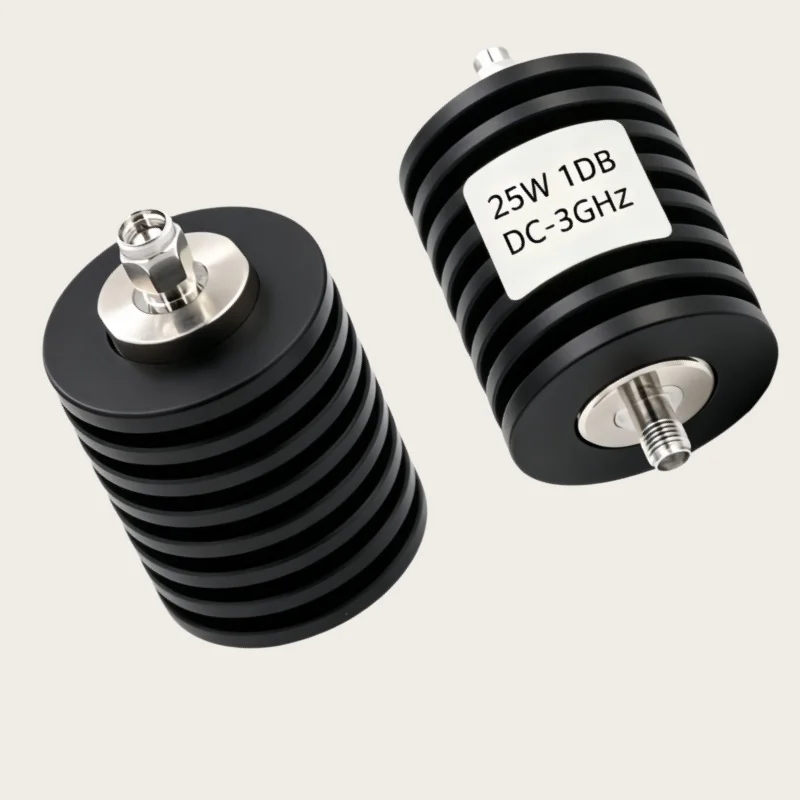 25W DC-3GHz/DC-4GHz SMA coaxial RF attenuator 5/10/15/20/30/1-40dB
25W DC-3GHz/DC-4GHz SMA coaxial RF attenuator 5/10/15/20/30/1-40dB