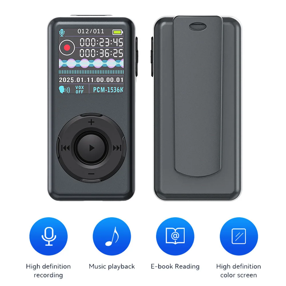 4GB-64G Small Audio Recorder Noise Reduction Smart AI Voice Activated Sound Recorder MP3 Player for Lecture Interview Meeting
4GB-64G Small Audio Recorder Noise Reduction Smart AI Voice Activated Sound Recorder MP3 Player for Lecture Interview Meeting