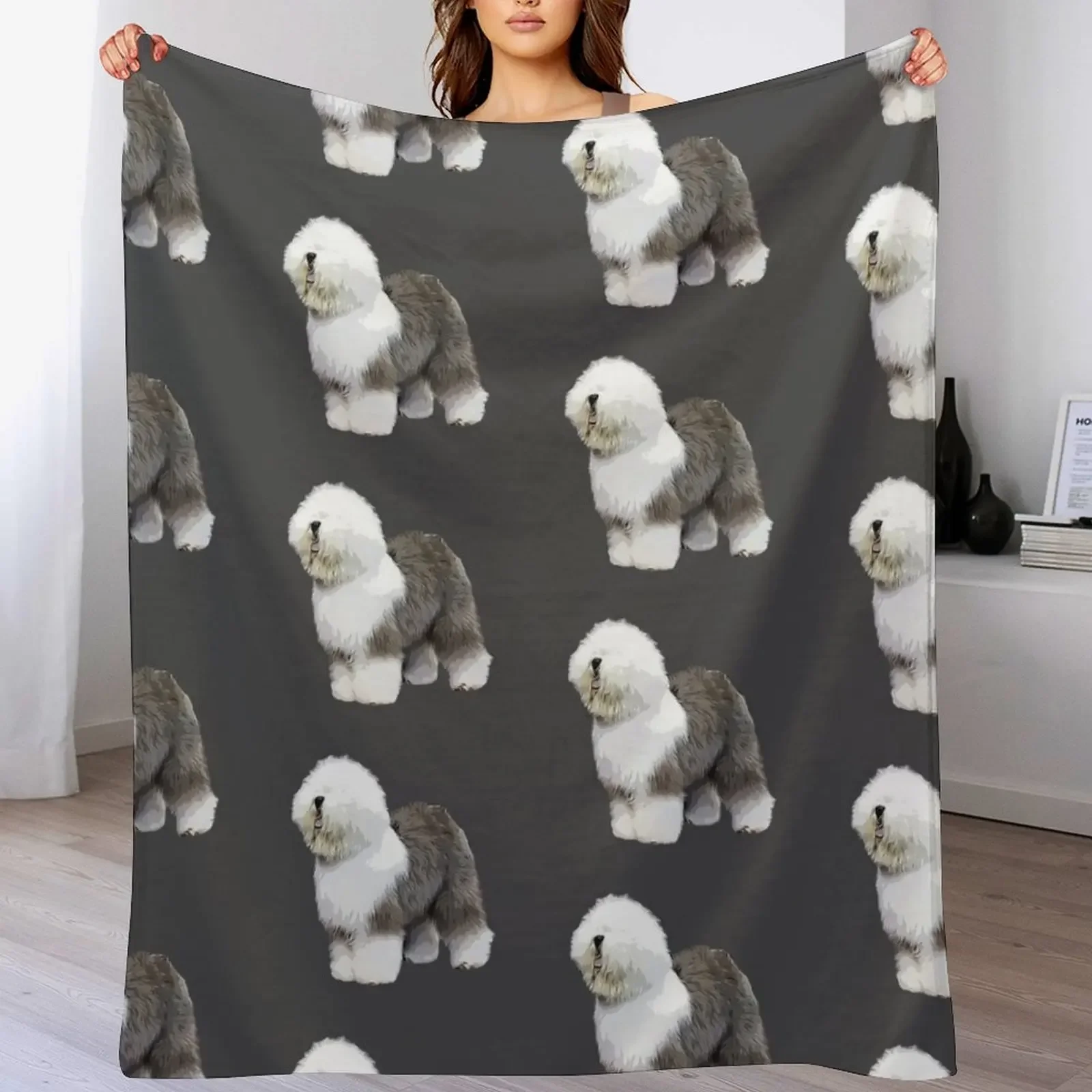 Old English Sheepdog Beauty Throw Blanket Travel Sleeping Bag Polar Winter beds Blankets
Old English Sheepdog Beauty Throw Blanket Travel Sleeping Bag Polar Winter beds Blankets