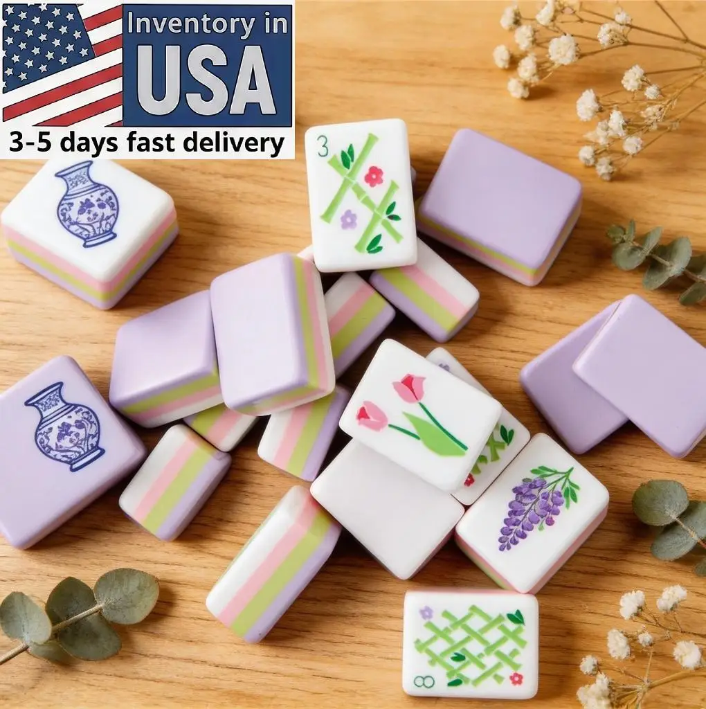 4-layer OMM Modern American Mahjong Acrylic Tiles Set 160pcs Diversified Multiple Colors Colorful Certificated Entertainment
4-layer OMM Modern American Mahjong Acrylic Tiles Set 160pcs Diversified Multiple Colors Colorful Certificated Entertainment