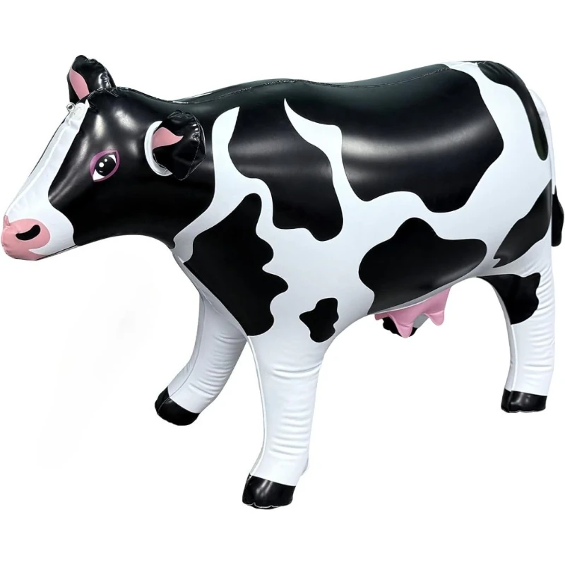 37" Long Inflatable Cow for Inflatable UFO 22" Tall Giant Cow Blow Up Decorations Animals Theme Outdoor Party Indoor Decoration
37" Long Inflatable Cow for Inflatable UFO 22" Tall Giant Cow Blow Up Decorations Animals Theme Outdoor Party Indoor Decoration
