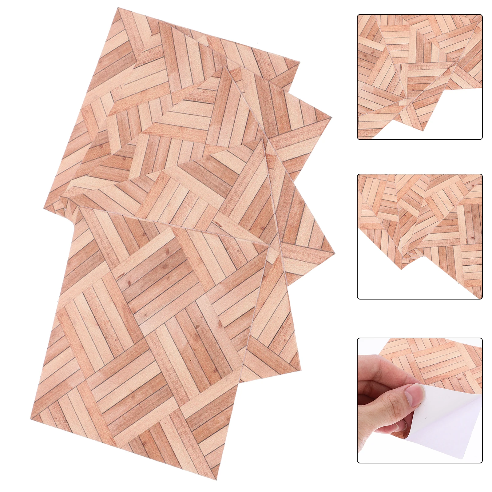 5 Pcs Simulated Wood Grain Wall Panels Wallpaper Dollhouse Decors Mini Accessories Flooring Adhesive Floorboards Accessory
5 Pcs Simulated Wood Grain Wall Panels Wallpaper Dollhouse Decors Mini Accessories Flooring Adhesive Floorboards Accessory