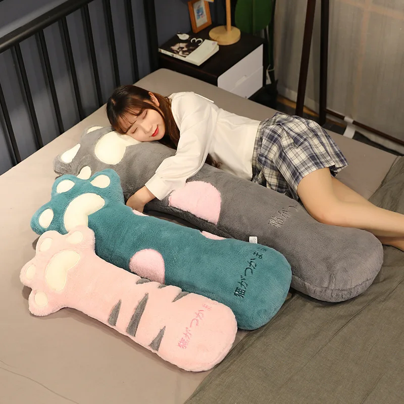 70 95 140cm Cat Claw Plush Pillow Long Sleeping Pillow Sofa Cushion Detachable Washable Cute Sleeping Doll Girl Valentine Gifts
70 95 140cm Cat Claw Plush Pillow Long Sleeping Pillow Sofa Cushion Detachable Washable Cute Sleeping Doll Girl Valentine Gifts