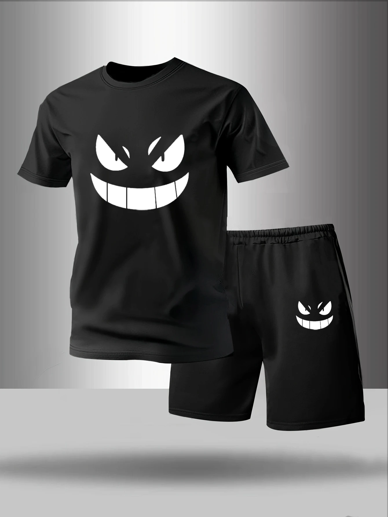 Two piece men's pajamas for spring summer autumn winter short sleeved shorts fashionable geometric pattern home suit set
Two piece men's pajamas for spring summer autumn winter short sleeved shorts fashionable geometric pattern home suit set