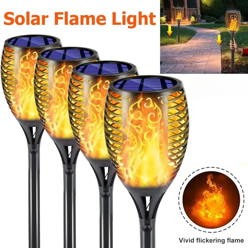 Solar Lights Solar Torch Lights with Flickering Flame Outdoor Waterproof Solar Landscape Garden Lights for Pathway Patio Yard
Solar Lights Solar Torch Lights with Flickering Flame Outdoor Waterproof Solar Landscape Garden Lights for Pathway Patio Yard