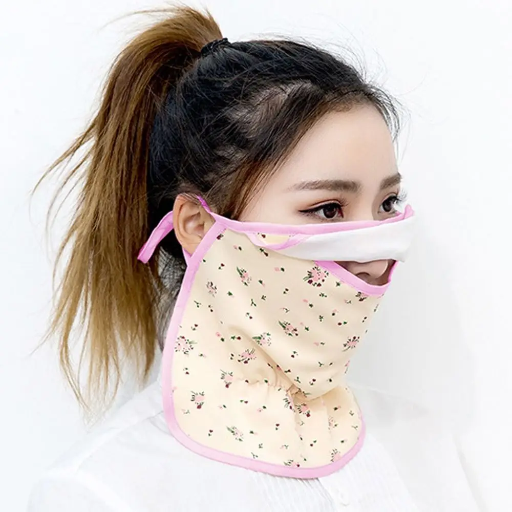 Flower Sunscreen Face Veil Outdoor Face Gini With Neck Flap Summer Ice Silk Face Mask Anti-UV Sun Protection
Flower Sunscreen Face Veil Outdoor Face Gini With Neck Flap Summer Ice Silk Face Mask Anti-UV Sun Protection