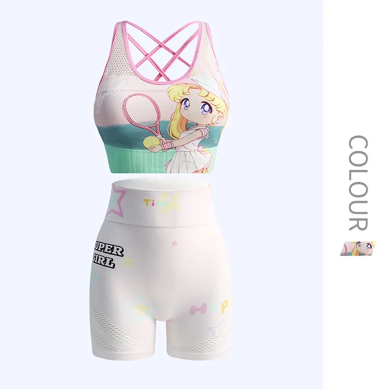 Women’s Tennis Seamless Sports Bra & Shorts Set - Breathable Printed Yoga Outfit with Backless Design for Running Gym
Women’s Tennis Seamless Sports Bra & Shorts Set - Breathable Printed Yoga Outfit with Backless Design for Running Gym