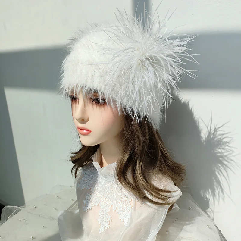 Luxury Design OSTRICH Earflap Beanies Cap Women Autumn Winter Warm Skating Outdoor Knitting Hat Gorros Invierno Niña Women Hat
Luxury Design OSTRICH Earflap Beanies Cap Women Autumn Winter Warm Skating Outdoor Knitting Hat Gorros Invierno Niña Women Hat