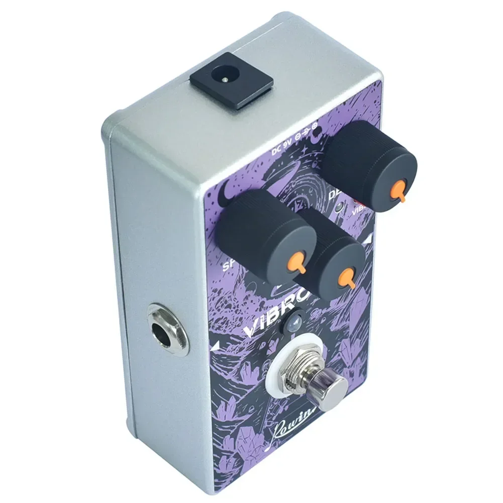 Durable Effect Pedal Rowin Vibe Guitar Effect Pedal Parts Purple Accessories Chorus Tremolo For Electric Guitar
Durable Effect Pedal Rowin Vibe Guitar Effect Pedal Parts Purple Accessories Chorus Tremolo For Electric Guitar