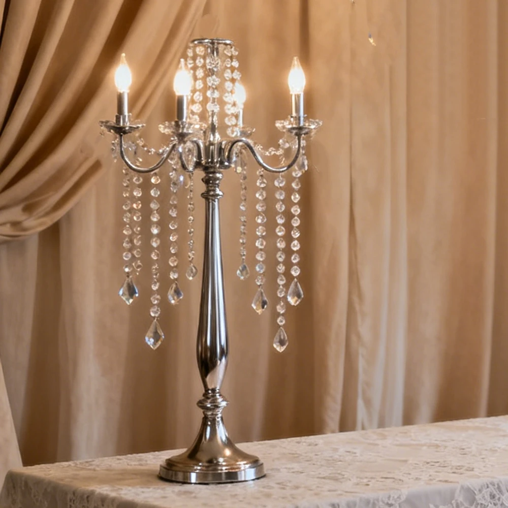 100-120cm 5arms Candelabra Acrylic Metal Candlestick for Wedding Props Clear Crystal Road Guide Tall Wedding Candle Hold Tablec
100-120cm 5arms Candelabra Acrylic Metal Candlestick for Wedding Props Clear Crystal Road Guide Tall Wedding Candle Hold Tablec