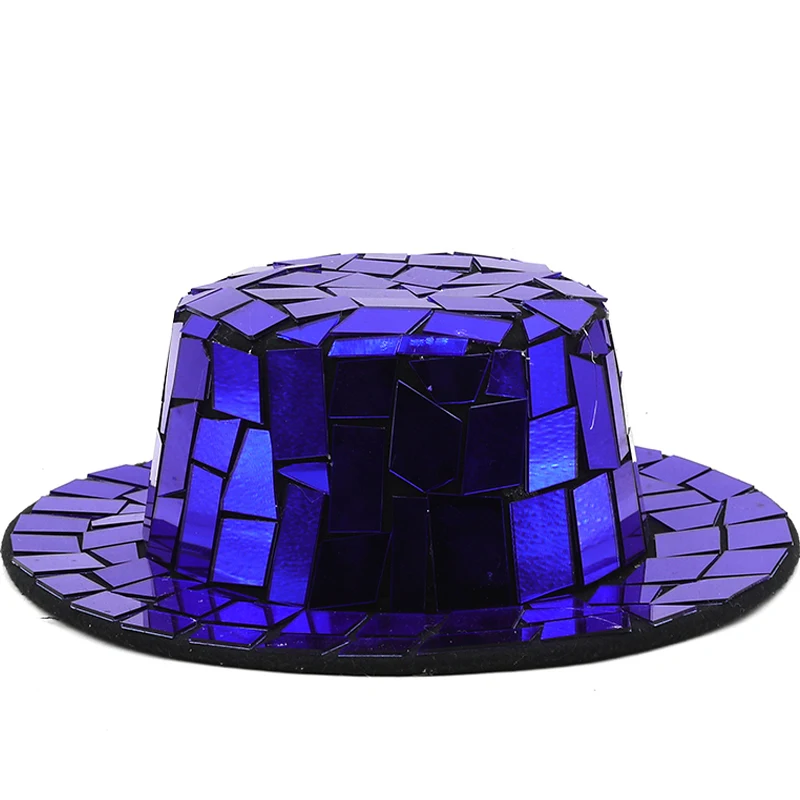 luxury Wide Brim Fedora Hat For Men Women Klein blue Full Sequins Bling Felt Top Hats Wedding Ceremony Cap Stage hat singer hat
luxury Wide Brim Fedora Hat For Men Women Klein blue Full Sequins Bling Felt Top Hats Wedding Ceremony Cap Stage hat singer hat