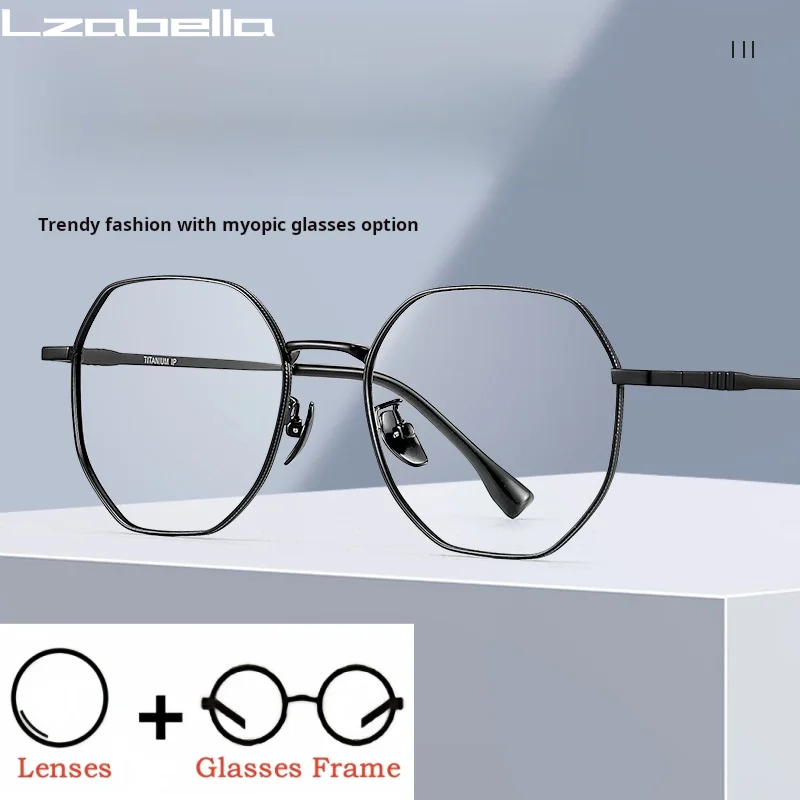 Lzabella Women's Retro Progressive Glasses Anti-Blue Light Discoloration Customized Optical Myopia Eyewear Small Size Men 33002
Lzabella Women's Retro Progressive Glasses Anti-Blue Light Discoloration Customized Optical Myopia Eyewear Small Size Men 33002