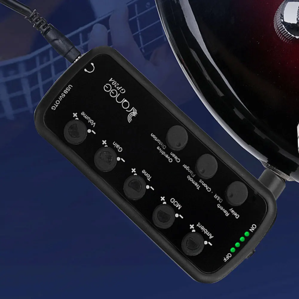 Портативный USB-комбоусилитель с мультиэффектами и функцией записи, с эффектами задержки, реверберации, хоруса, вибрато, фленджера
Портативный USB-комбоусилитель с мультиэффектами и функцией записи, с эффектами задержки, реверберации, хоруса, вибрато, фленджера