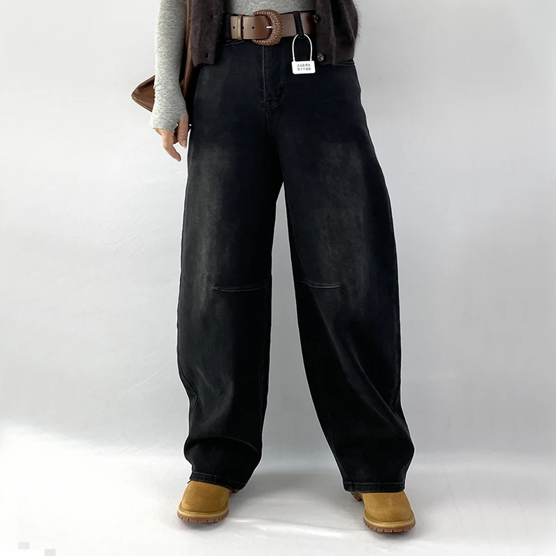 XXXXXL модные женские джинсы больших размеров, новые осенние простые растянутые джинсы премиум-класса, свободные повседневные шаровары полной длины 8395
XXXXXL модные женские джинсы больших размеров, новые осенние простые растянутые джинсы премиум-класса, свободные повседневные шаровары полной длины 8395