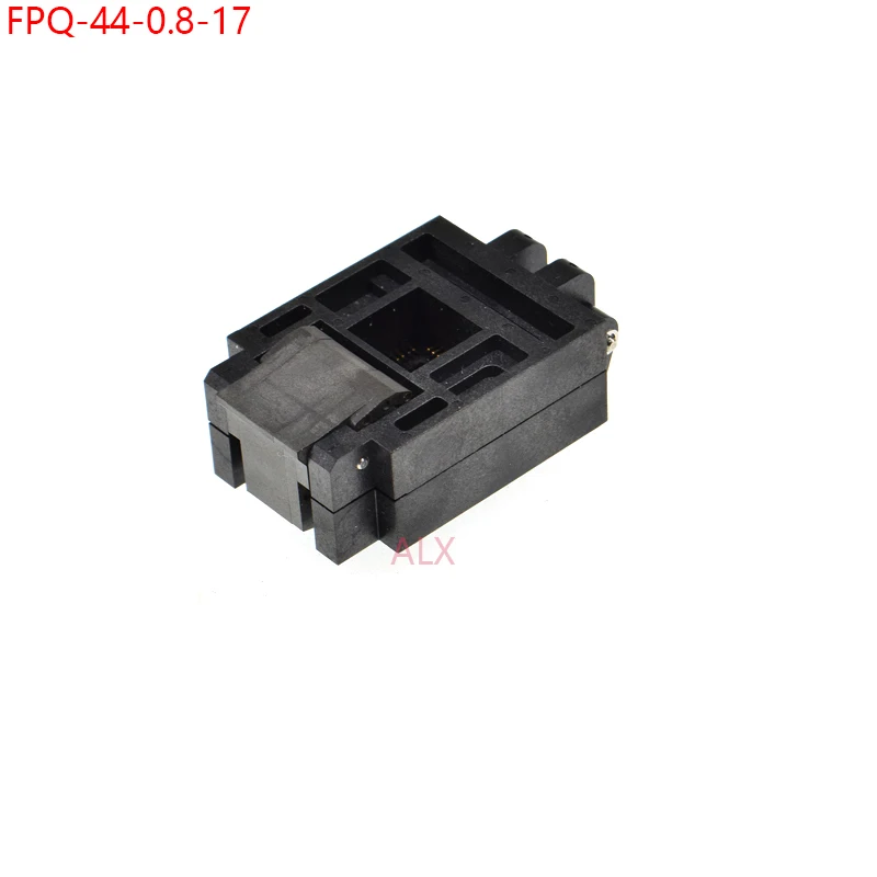 Qfp44 Tqfp44 Fqfp44 Pqfp44 Qfp44 fpq-44-0.8-17 Адаптер программатора Enplas Тестовый чип гнезда для записи микросхем для Lqfp44 Шаг 0,8 мм
Qfp44 Tqfp44 Fqfp44 Pqfp44 Qfp44 fpq-44-0.8-17 Адаптер программатора Enplas Тестовый чип гнезда для записи микросхем для Lqfp44 Шаг 0,8 мм