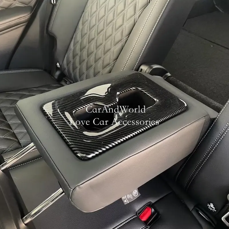 ABS Carbon Fiber Rear Seat Armrest Water Cup Holder Frame Cover Trims Car Interior Accessory For Mitsubishi Outlander 2023-2025
ABS Carbon Fiber Rear Seat Armrest Water Cup Holder Frame Cover Trims Car Interior Accessory For Mitsubishi Outlander 2023-2025