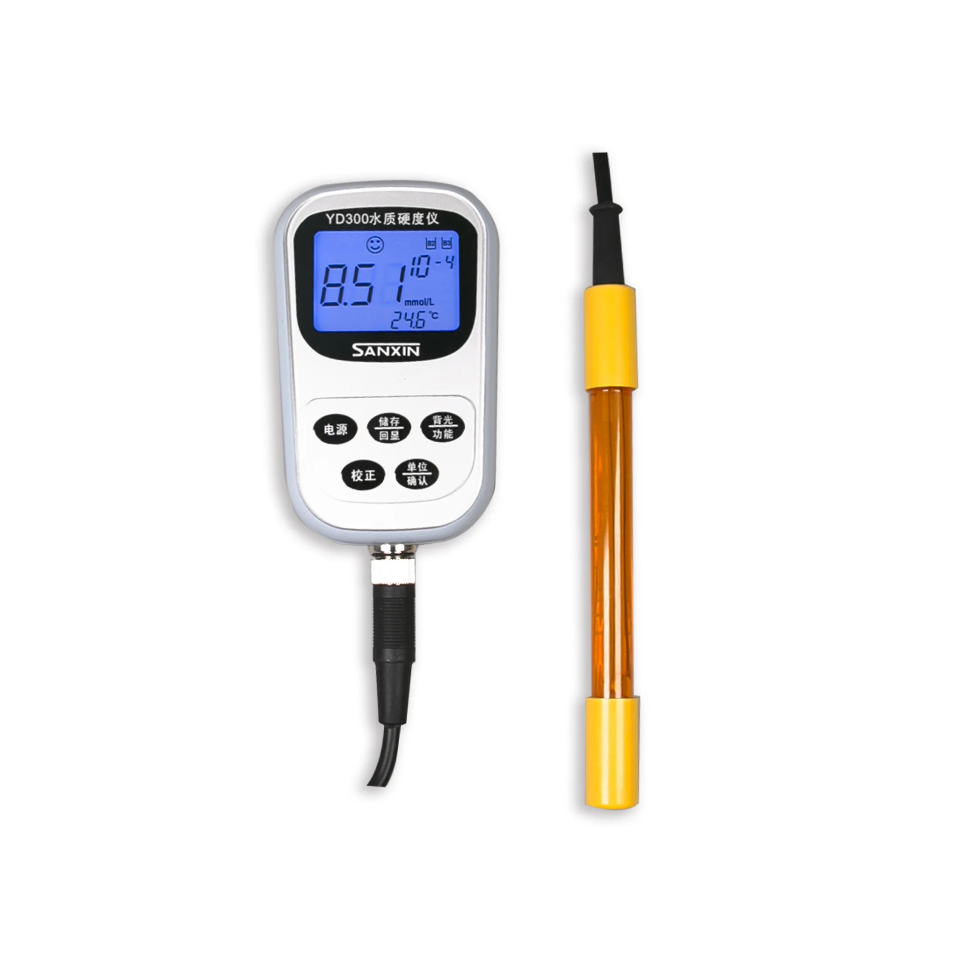 Automatic Calibration Lab Water Hardness Meter Time Display Data Storage Plastic for Test Equipment
Automatic Calibration Lab Water Hardness Meter Time Display Data Storage Plastic for Test Equipment