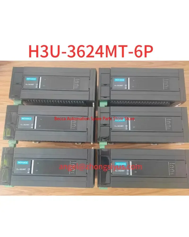 Second-hand H3U-3624MT-6P PLC controller
Second-hand H3U-3624MT-6P PLC controller