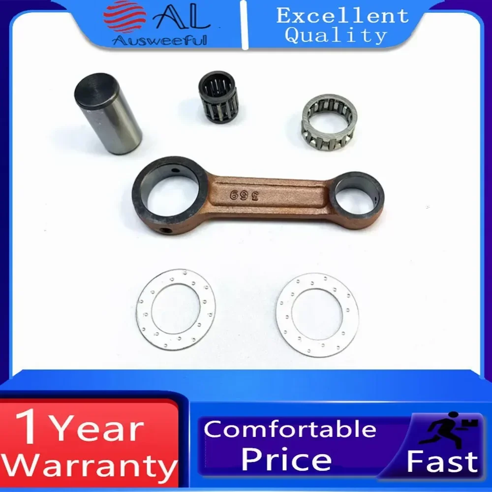 369-00040 Connecting Rod Kit for Tohatsu Nissan Outboard 4HP 5HP NS outboard motor 2 stroke 369-00040-0
369-00040 Connecting Rod Kit for Tohatsu Nissan Outboard 4HP 5HP NS outboard motor 2 stroke 369-00040-0