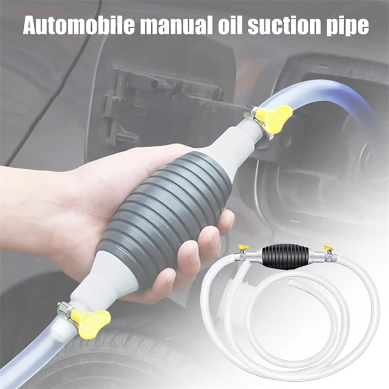 Hand Fuel Pump Car Fuel Tank Sucker Oil Transfer Fuel Pump Petrol Diesel Liquid Manual Pump Syphon Fuel Saver for Gas Gasoline
Hand Fuel Pump Car Fuel Tank Sucker Oil Transfer Fuel Pump Petrol Diesel Liquid Manual Pump Syphon Fuel Saver for Gas Gasoline