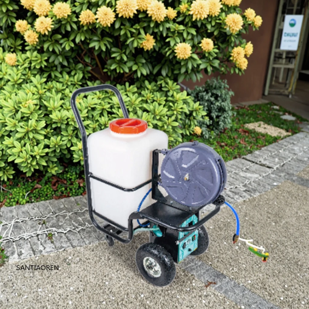 2025Agricultural Handcart Bucket Garden High-Pressure Gasoline Power Sprayer With Spray Gun Hose and Hose Reel
2025Agricultural Handcart Bucket Garden High-Pressure Gasoline Power Sprayer With Spray Gun Hose and Hose Reel