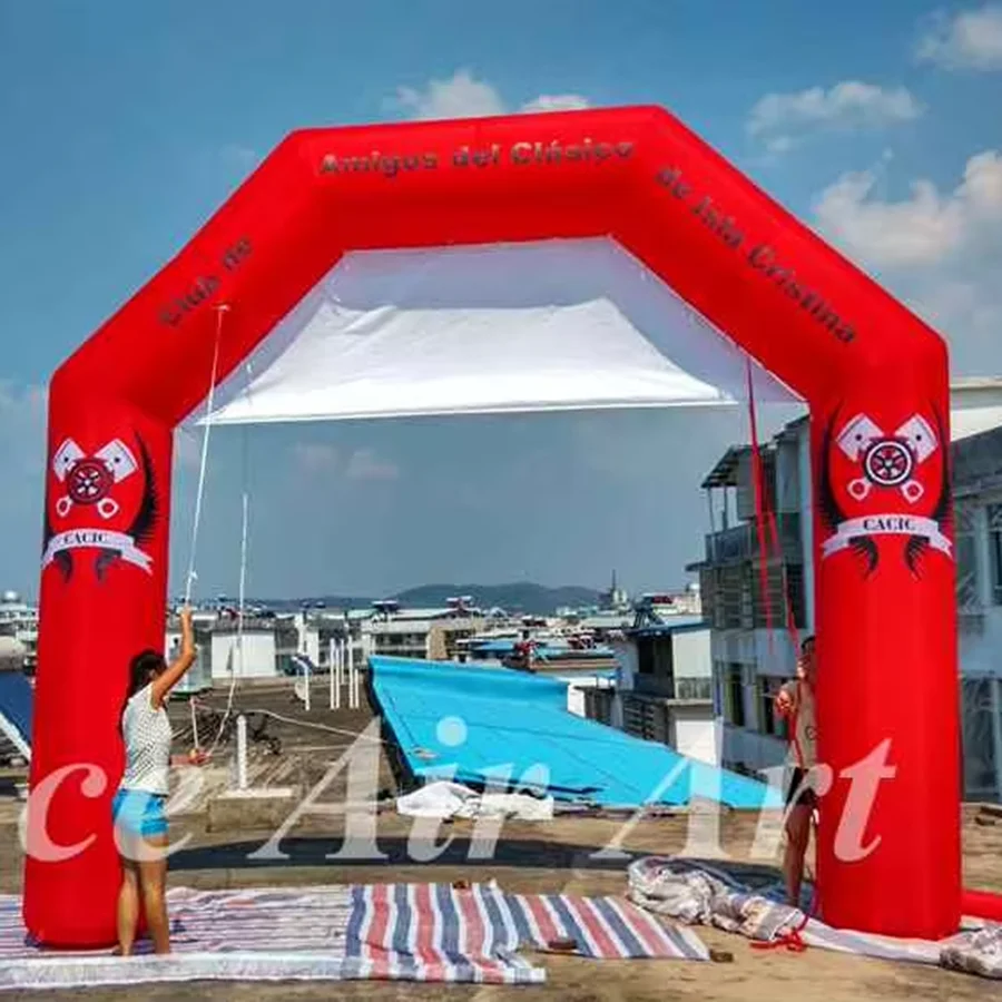 Free Air Blower Entrance Inflatable Advertising Archway with Banner for Promotion
Free Air Blower Entrance Inflatable Advertising Archway with Banner for Promotion