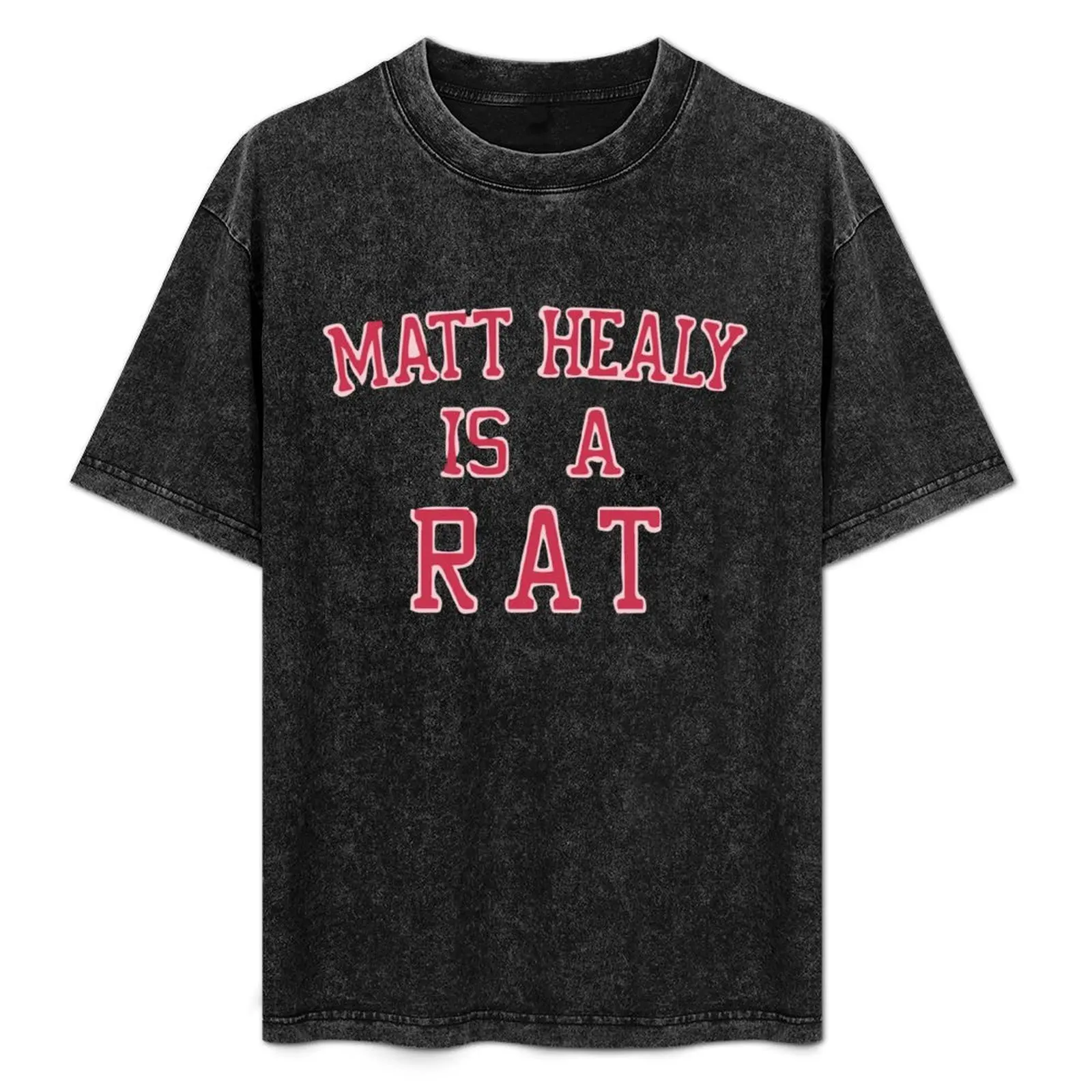 matt healy is a rat T-Shirt Simple Solid Color Crew Neck Tee
matt healy is a rat T-Shirt Simple Solid Color Crew Neck Tee
