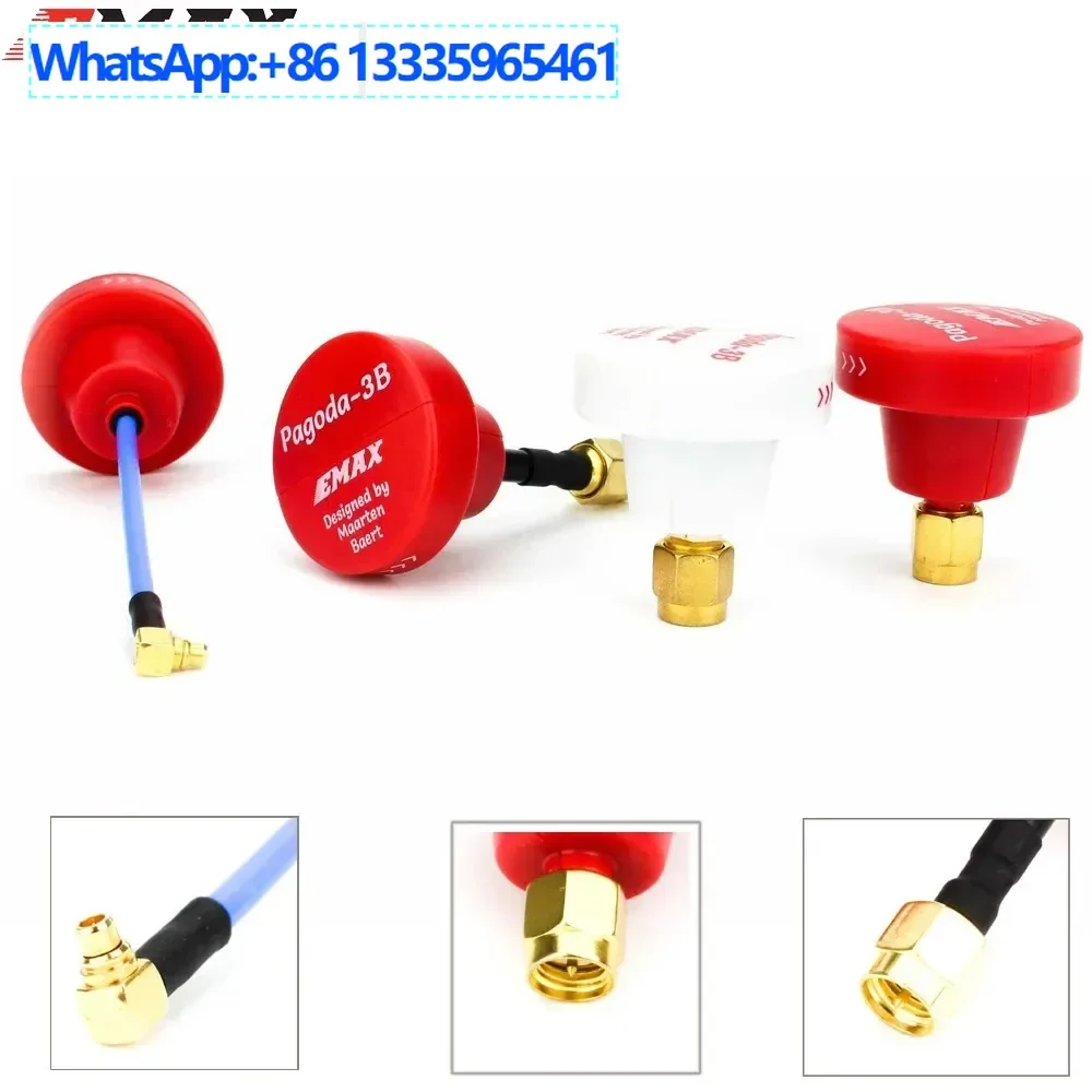 EMAX Pagoda 3B right-handed pagoda antenna 30/90mm remote control aircraft drone accessories
EMAX Pagoda 3B right-handed pagoda antenna 30/90mm remote control aircraft drone accessories