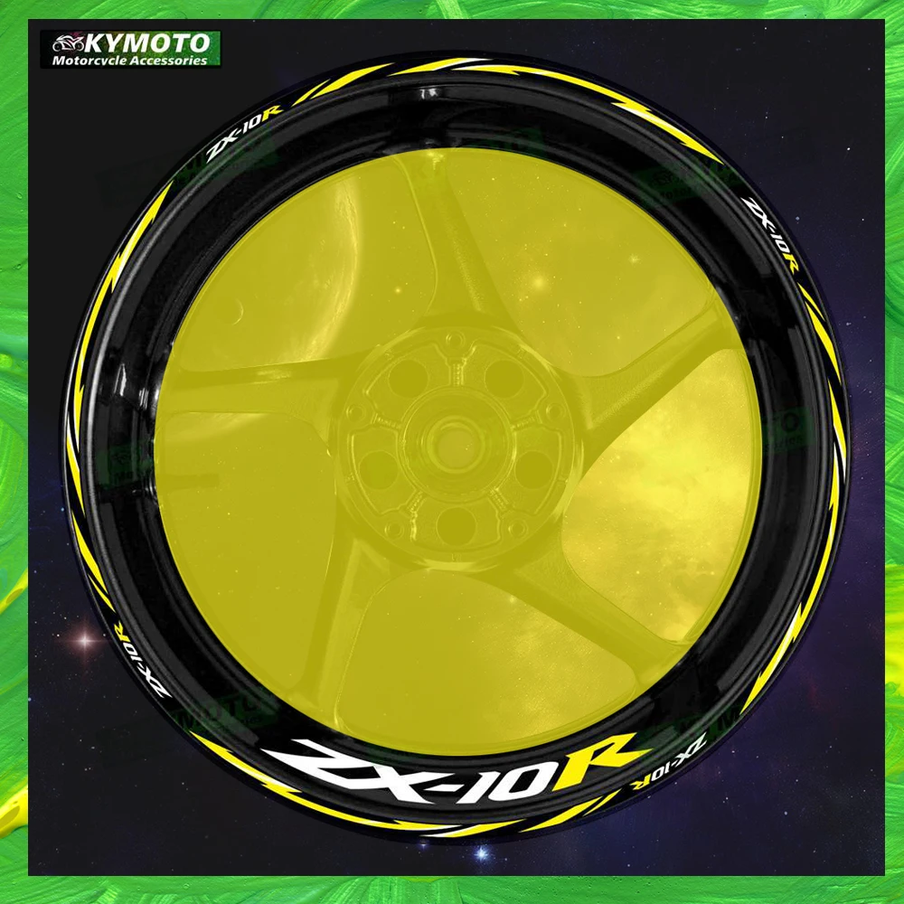 For ZX-10R ZX10R motorcycle front and rear wheel 17 inch sticker wheel stripe fairing accessories reflective decal decoration
For ZX-10R ZX10R motorcycle front and rear wheel 17 inch sticker wheel stripe fairing accessories reflective decal decoration